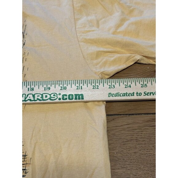 1995 Sherry's Best Sea World Tee Size XL T-Shirt Yellow Made In USA Vacation VTG - Picture 7 of 10